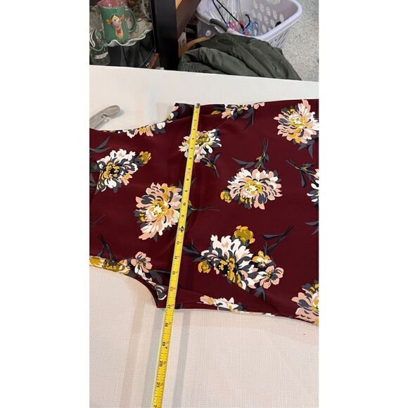 ANN TAYLOR FACTORY FLORAL DRESS WOMENS SIZE 6 - Picture 7 of 12
